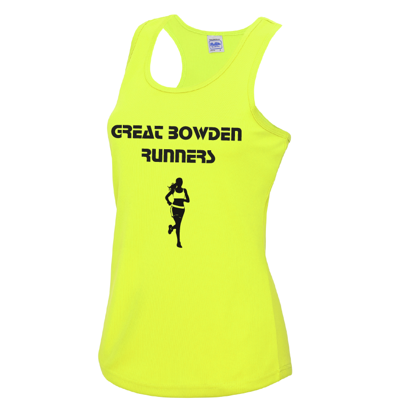 Great Bowden Runners Ladies Fit Vest - Image 3