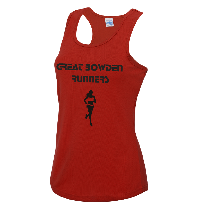 Great Bowden Runners Ladies Fit Vest - Image 2