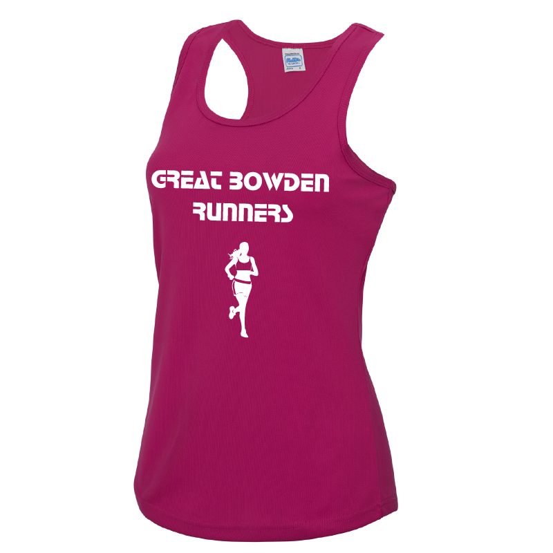 Great Bowden Runners Ladies Fit Vest - Image 16