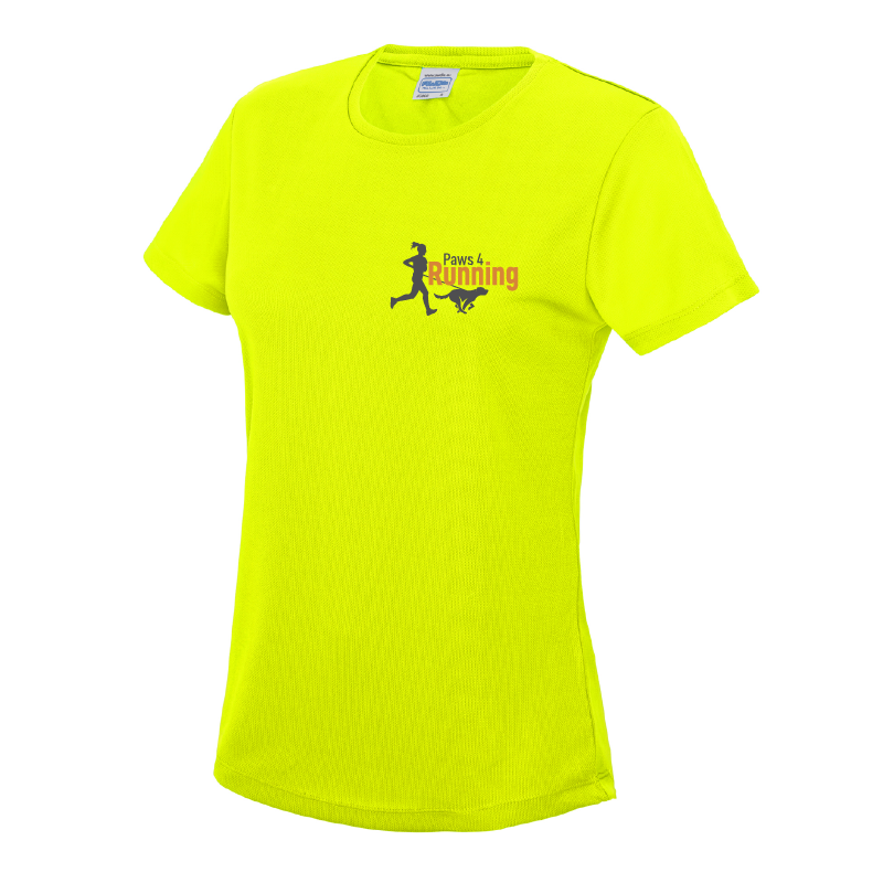 Paws 4 Running Ladies Fit T-Shirt - Image 3