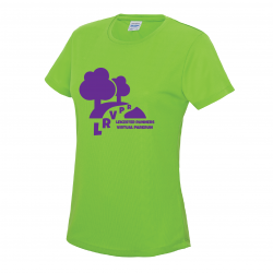 Leicester Runners Virtual 100 Parkrun Ladies Fit T-Shirt