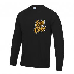 Egg & Cake Long Sleeve Grunge T-Shirt