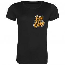 Egg & Cake Ladies Grunge Short Sleeve T-Shirt