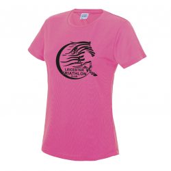 Leicester Triathlon Ladies Fit T-shirt
