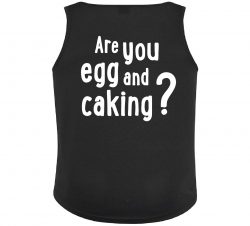 Egg & Cake Grunge Vest - Are you Egg & Caking?