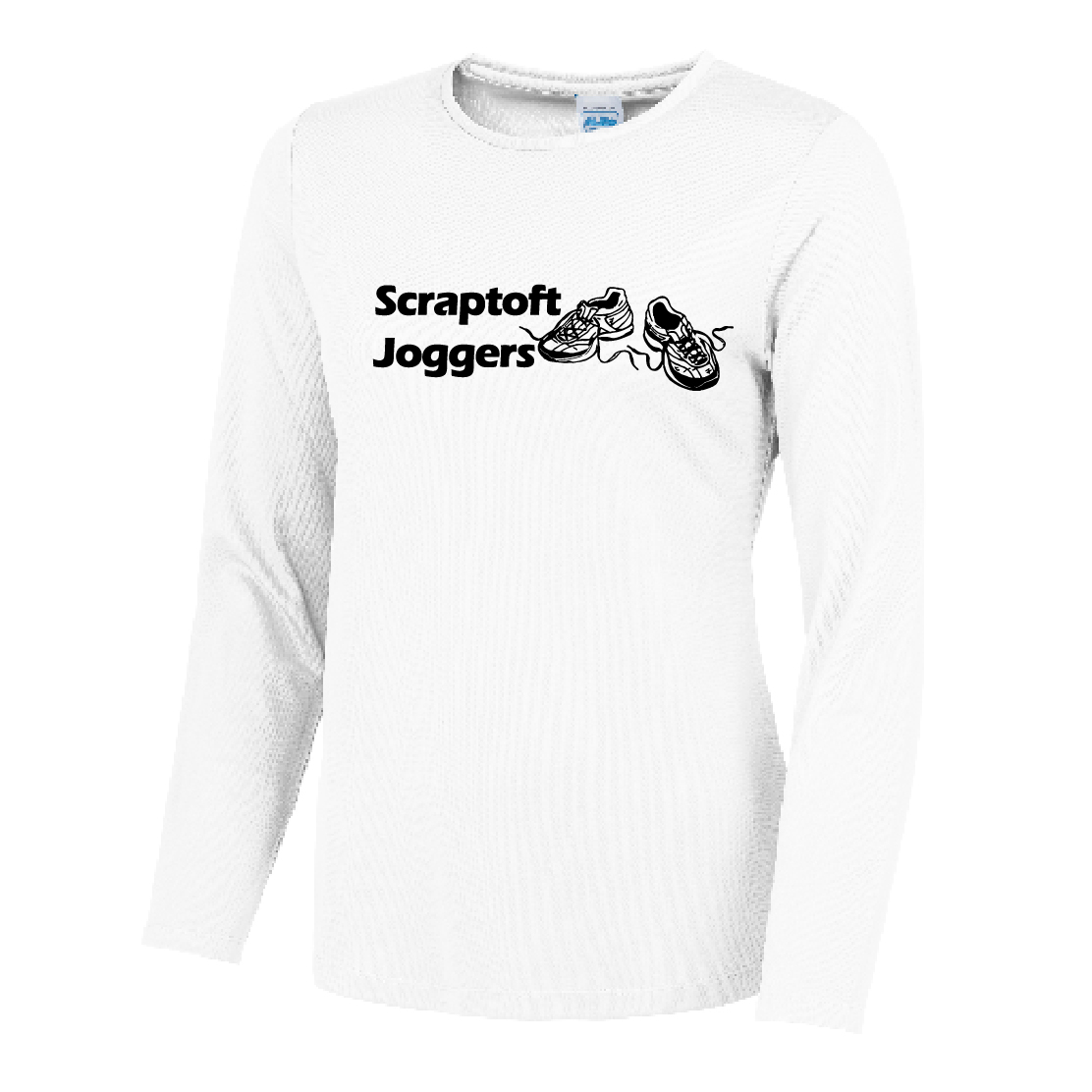 Scraptoft Joggers Ladies Fit Long Sleeve T-Shirt - Image 2
