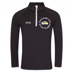 Northampton Nighthawks Cool Half Zip Sweat Top