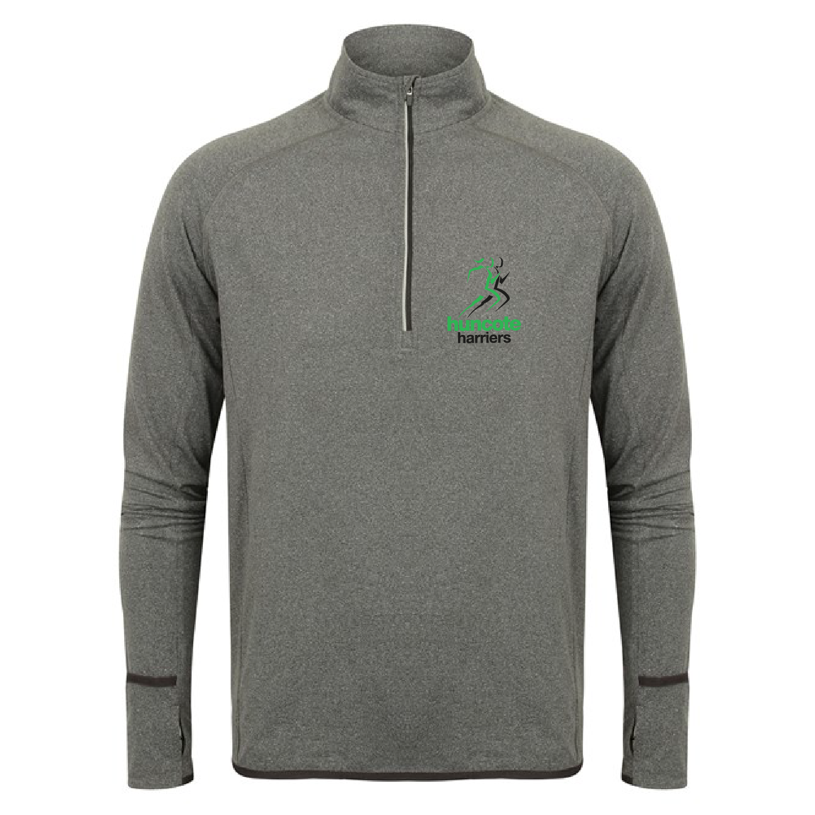 Huncote Harriers Half Zip Sweat Top - Image 2