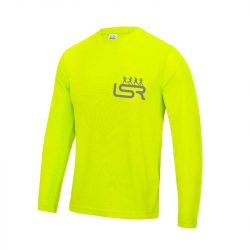 Lutterworth Social Runners Hi-Viz Long Sleeve T-Shirt