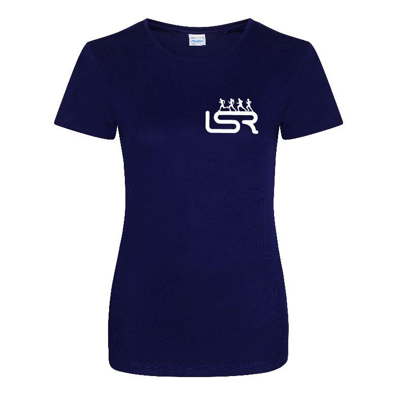 Lutterworth Social Runners Ladies Fit T-Shirt - Image 2