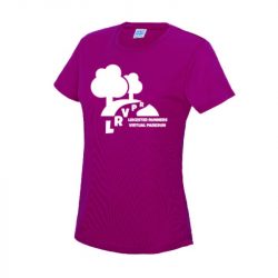 Leicester Runners Virtual 150 Parkrun Ladies Fit T-Shirt