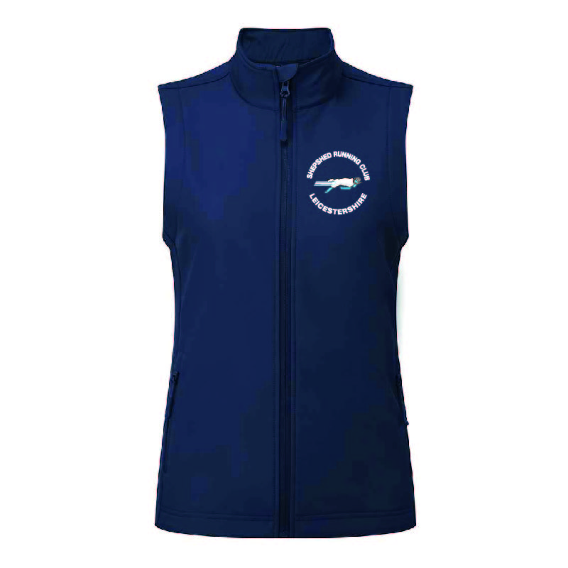 Shepshed Running Club Soft Shell Gilet