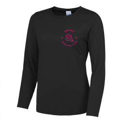 Groby Running Club Ladies Fit - Club Long Sleeve T-Shirt