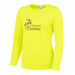 Gilmorton Gazelles Ladies Fit Long Sleeve T-shirt