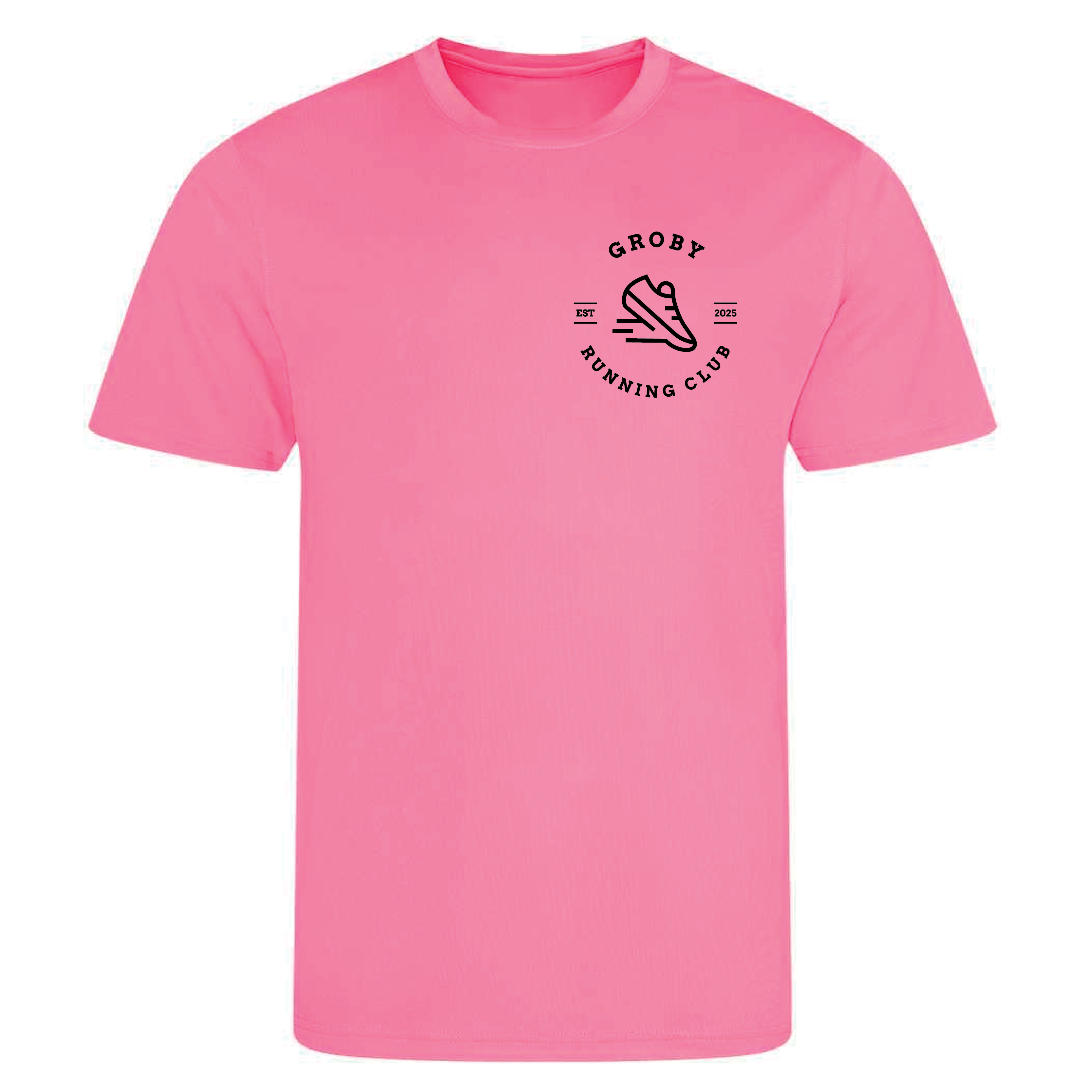 Groby Running Club Junior - Club T-Shirt - Winter 2025 Version
