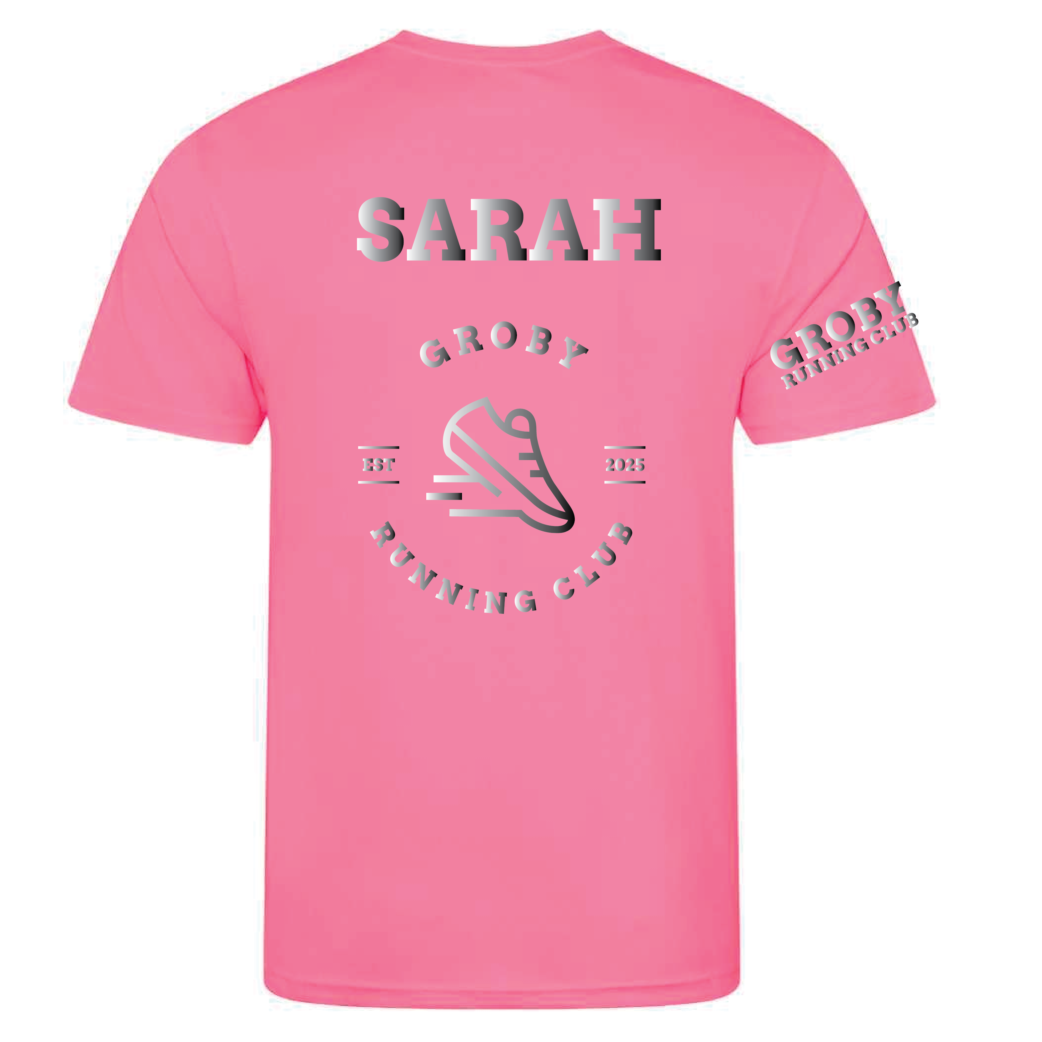 Groby Running Club Junior - Club T-Shirt - Winter 2025 Version - Image 2